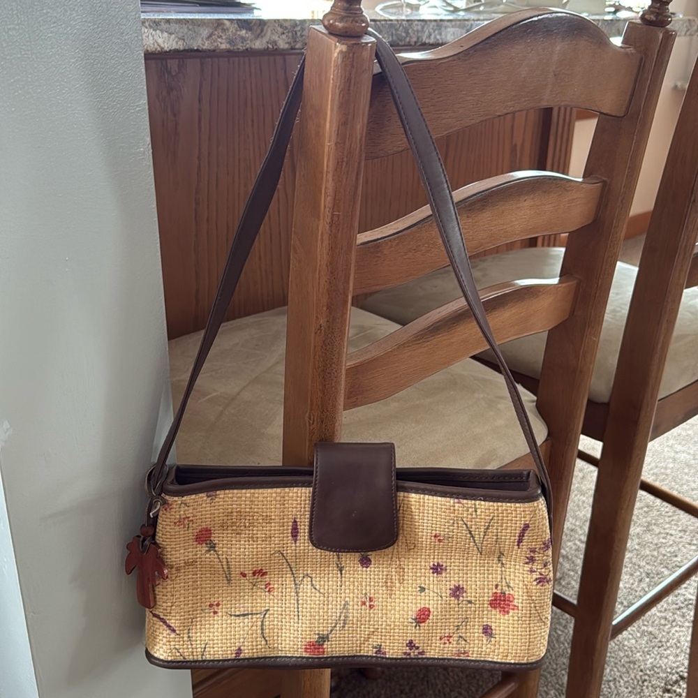 Liz Claiborne Textured Floral Purse